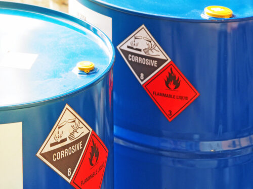 Chemical industry warning labels