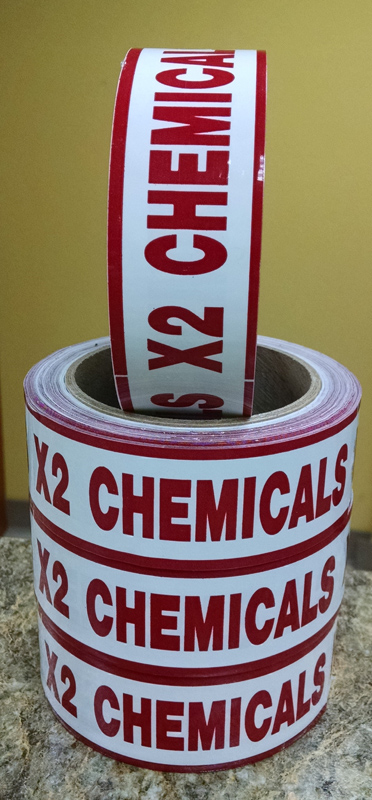 X2 Chemical Tape