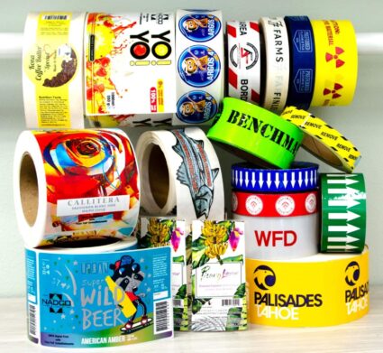 Custom Printed Tapes and Labels